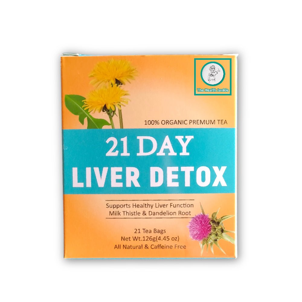 21 Day Liver Detox Tea – 21 Tea Bags - The Health Junkie