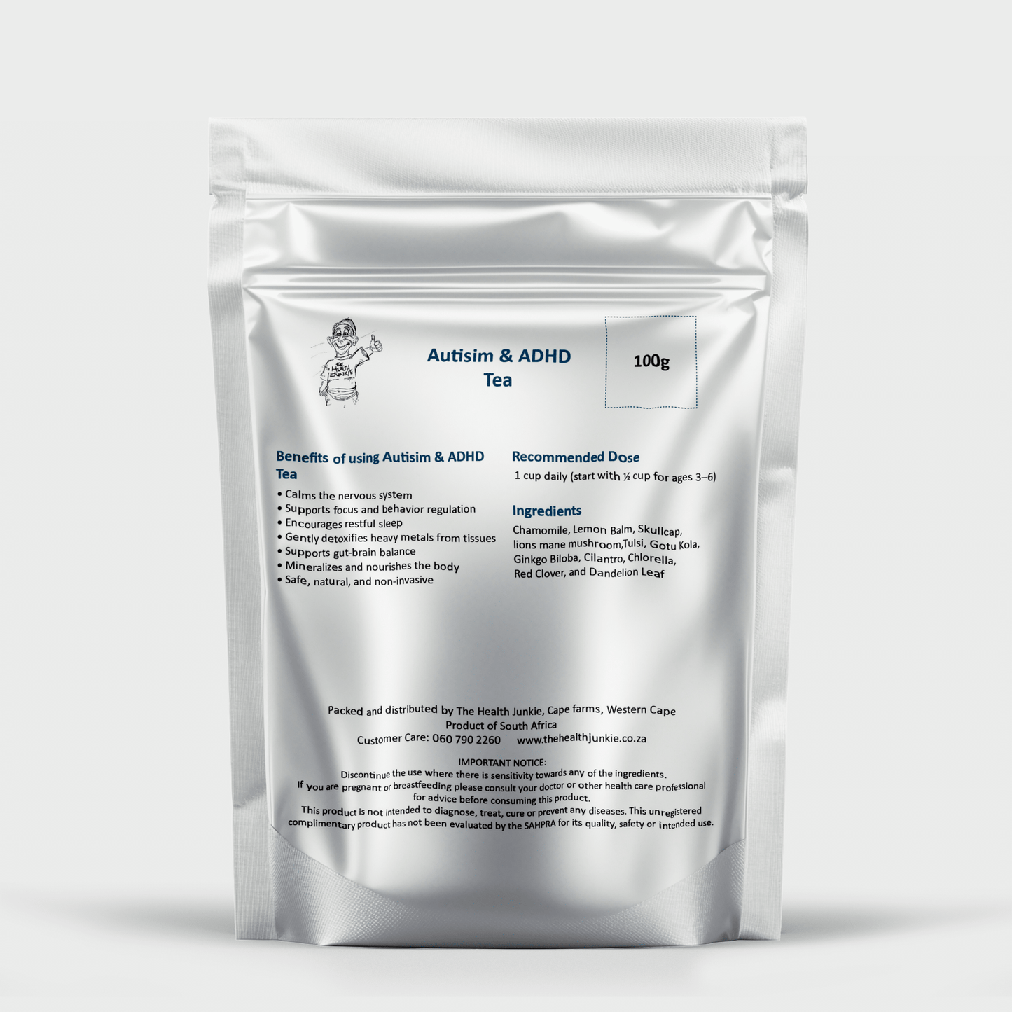Autism / ADHD Tea - 100g Loose Tea - The Health Junkie