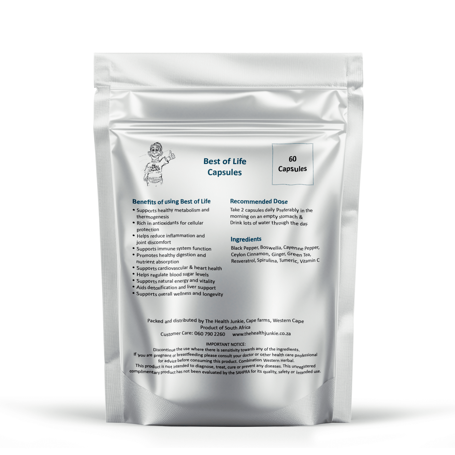 Best of Life - 60 Capsules - The Health Junkie