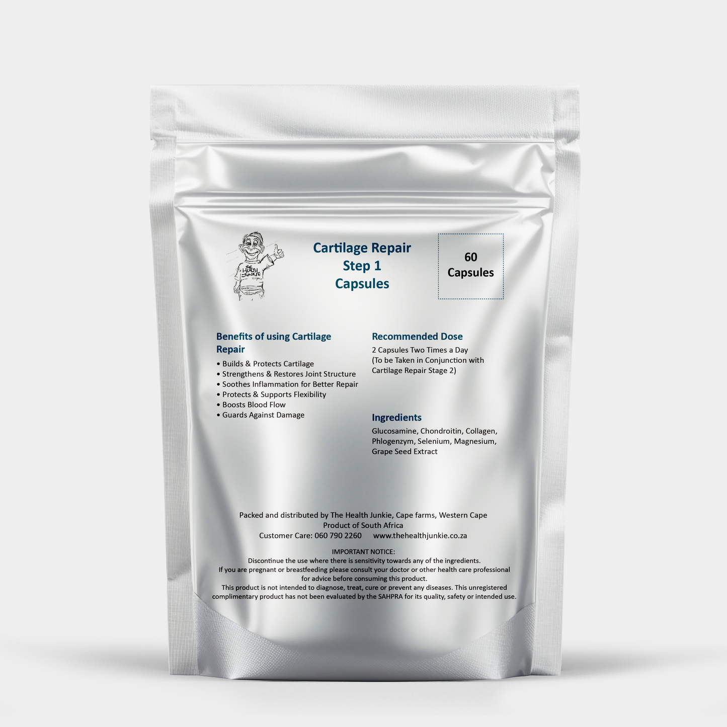 Cartilage Repair - Stage 1 - 60 Capsules