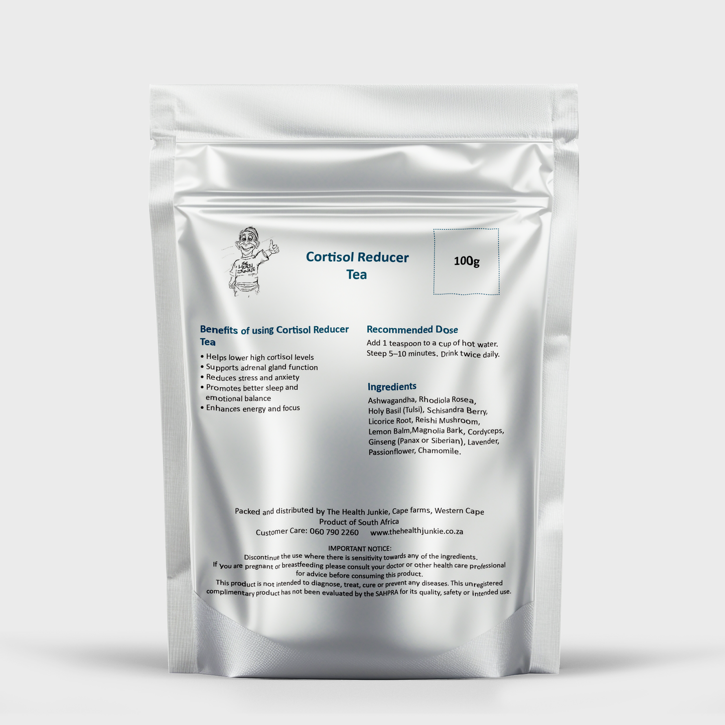 Cortisol Reducer Tea - 100g Loose Leaves