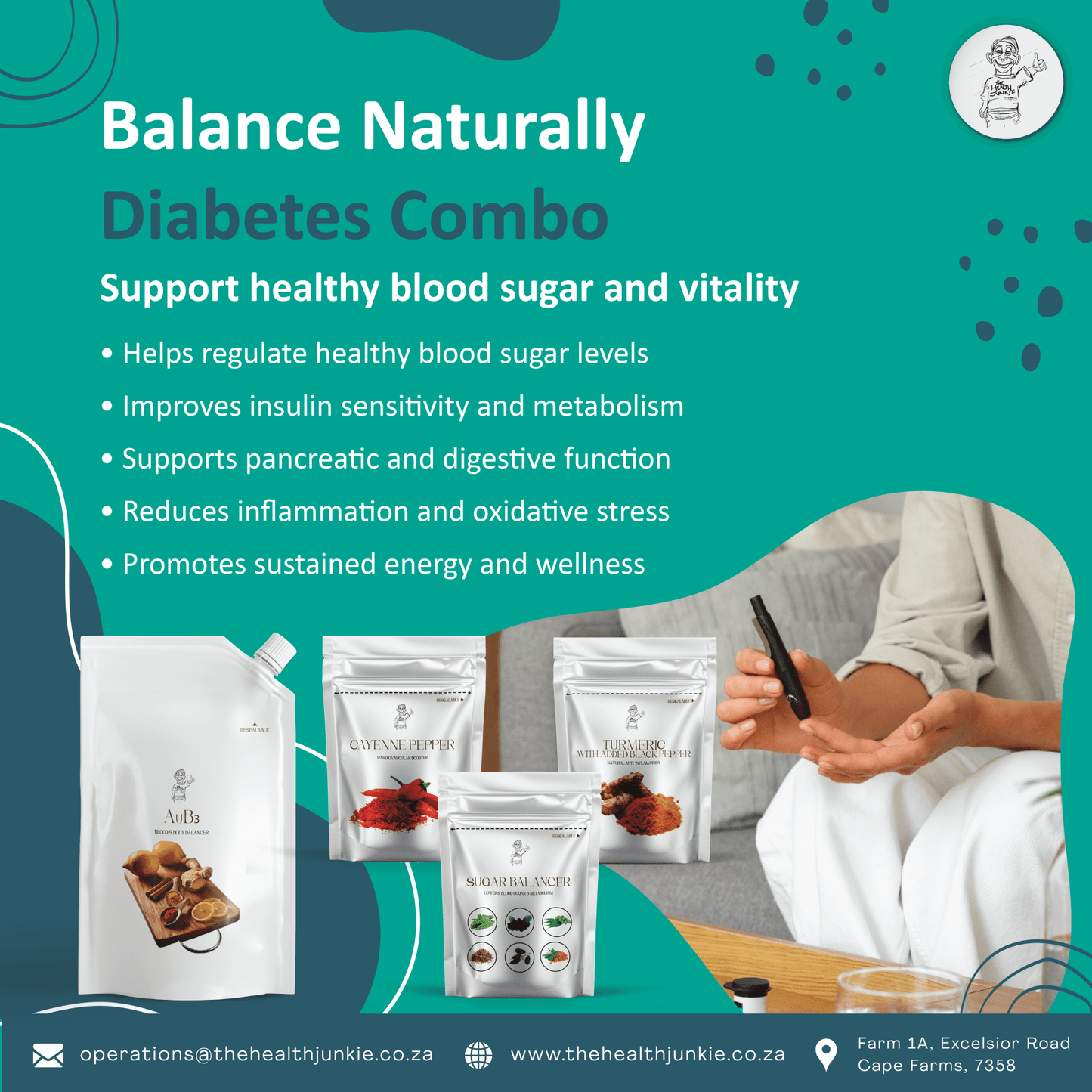 Blood Sugar & Metabolic Wellness Combo 1 - The Health Junkie