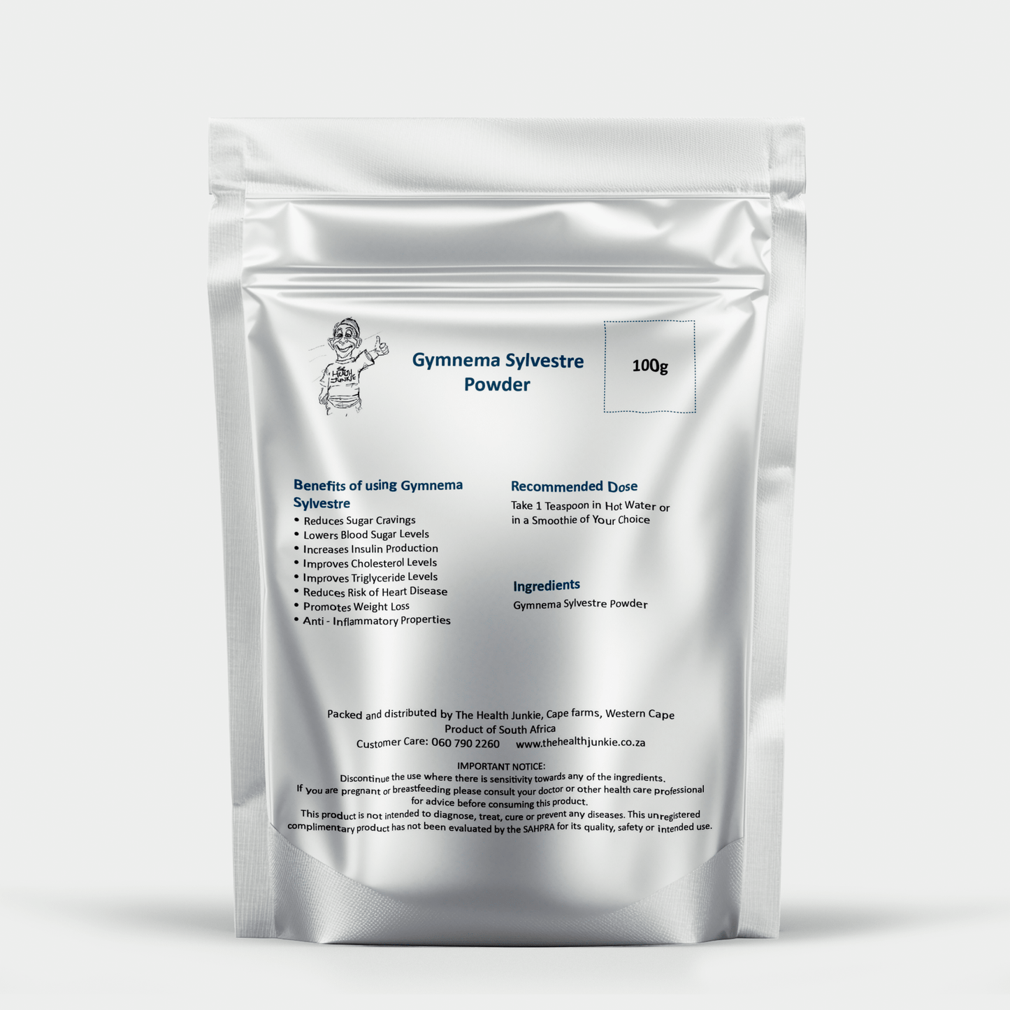 Gymnema Sylvestre - 100g Powder - The Health Junkie