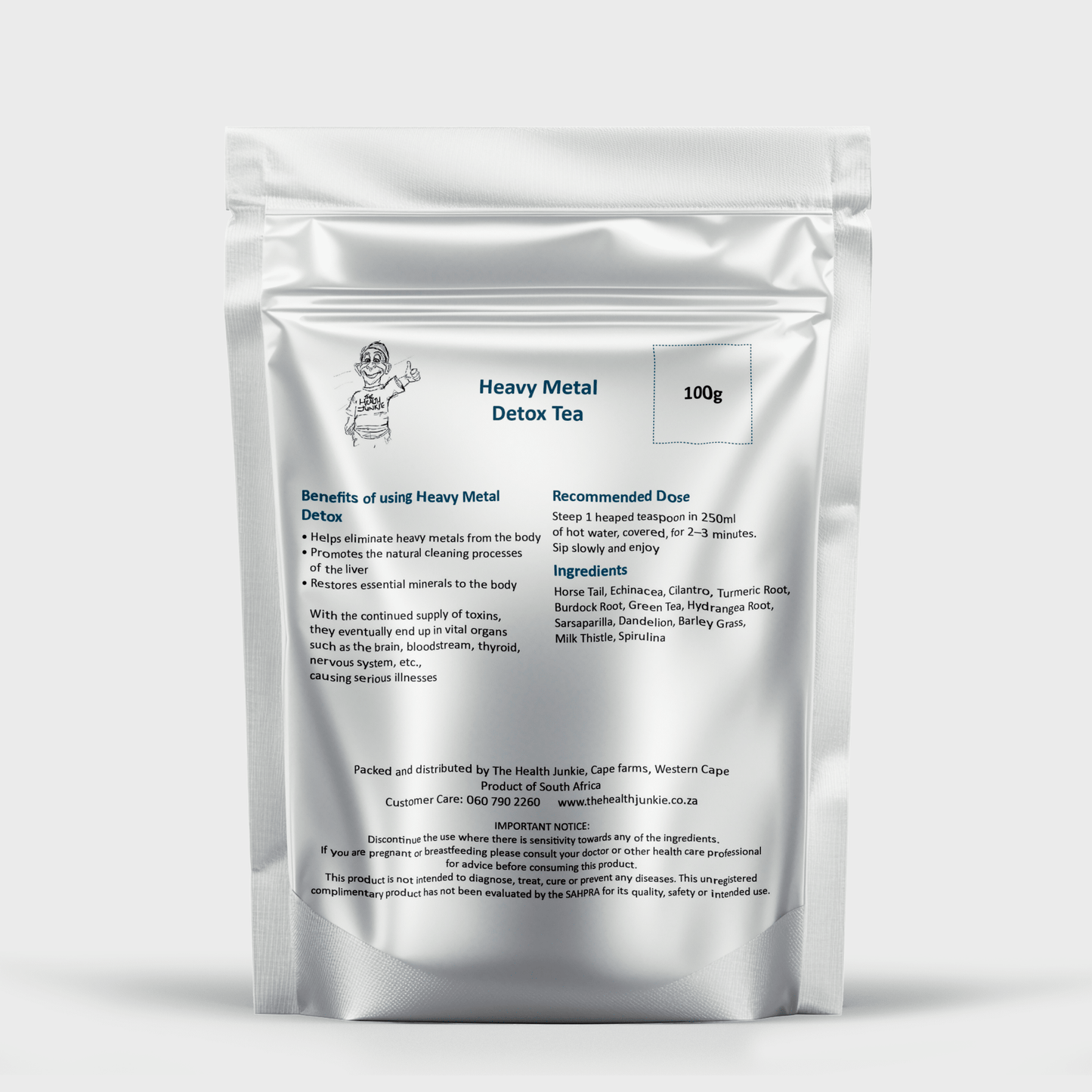 Heavy Metal Detox Tea - 100g Loose Tea - The Health Junkie