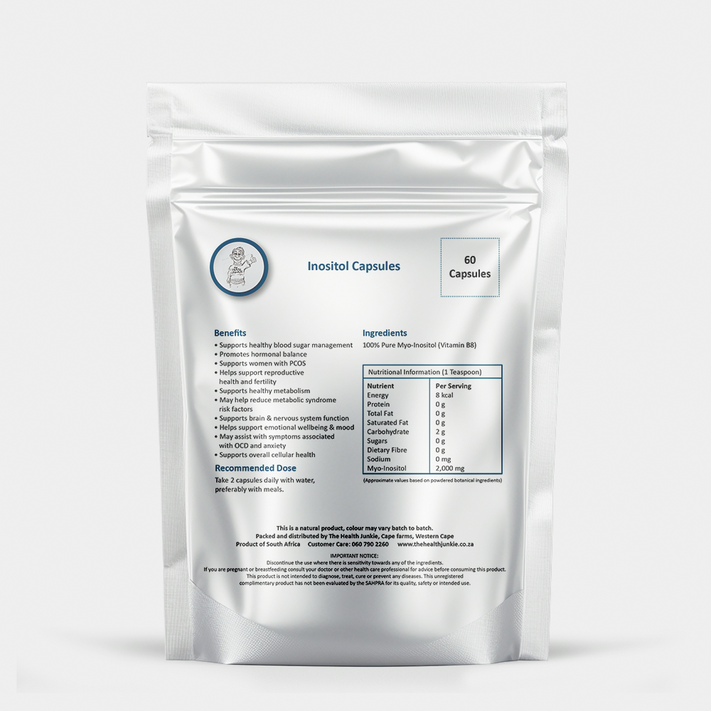 Inositol - 60 Capsules