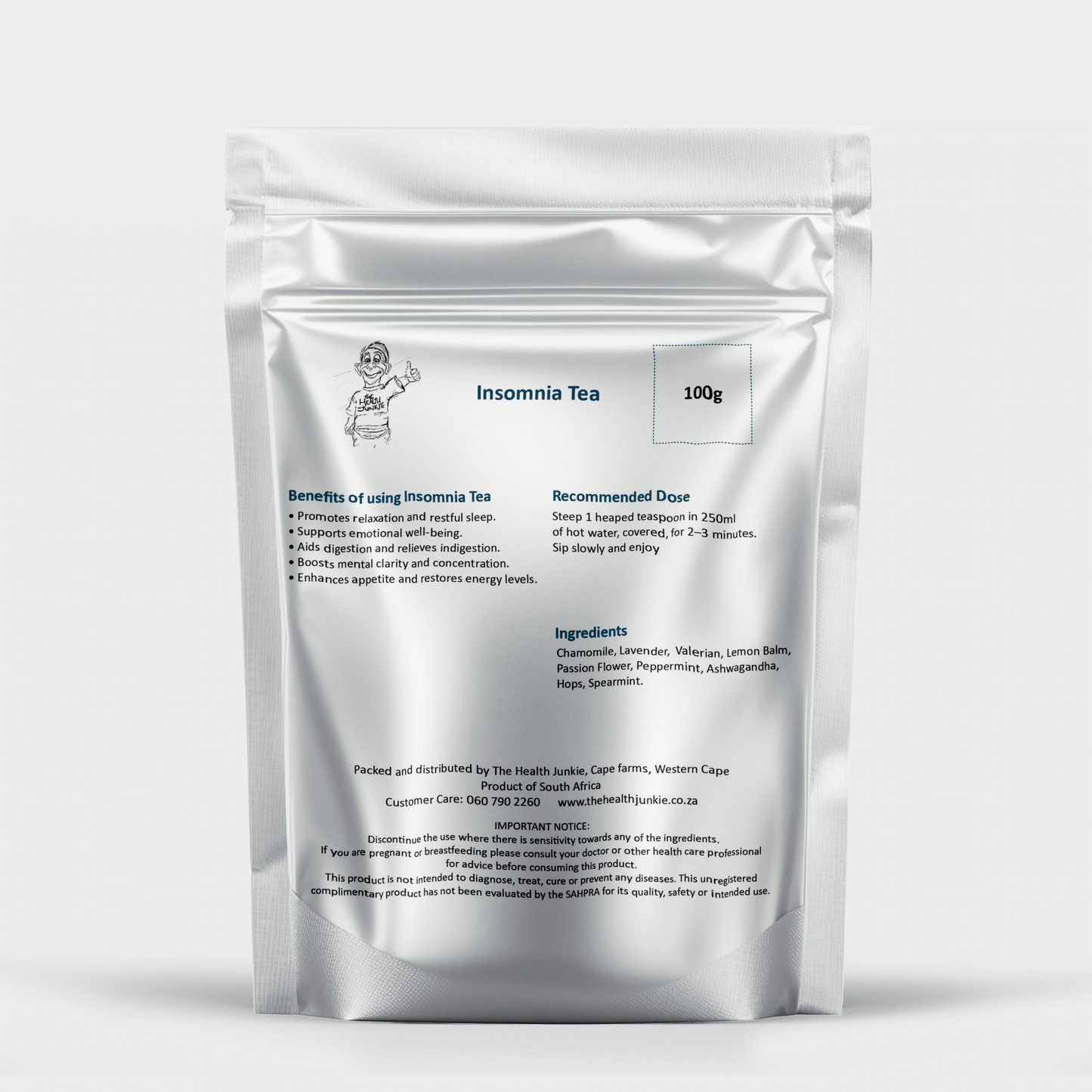 Insomnia Tea - 100g Loose Tea - The Health Junkie