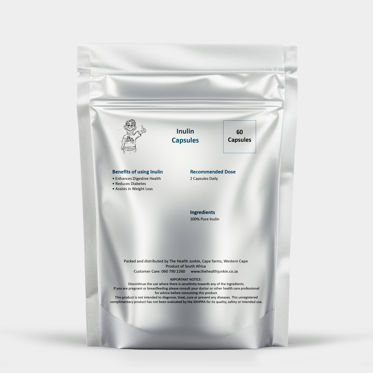 Inulin - 60 Capsules