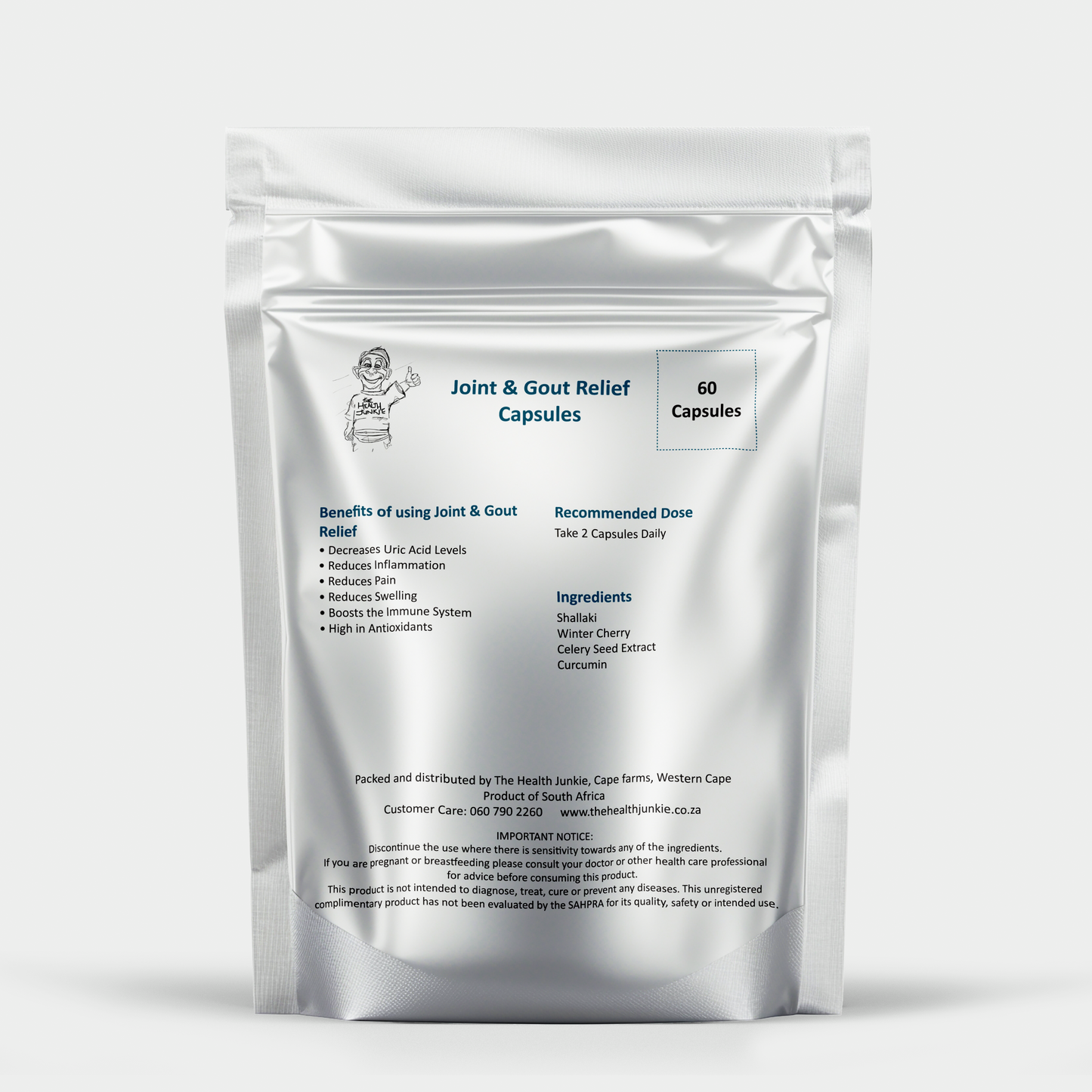 Joint & Gout Relief - 60 Capsules