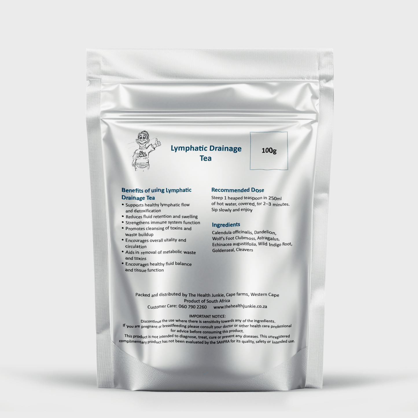 Lymphatic Drainage - 100g Loose Tea - The Health Junkie
