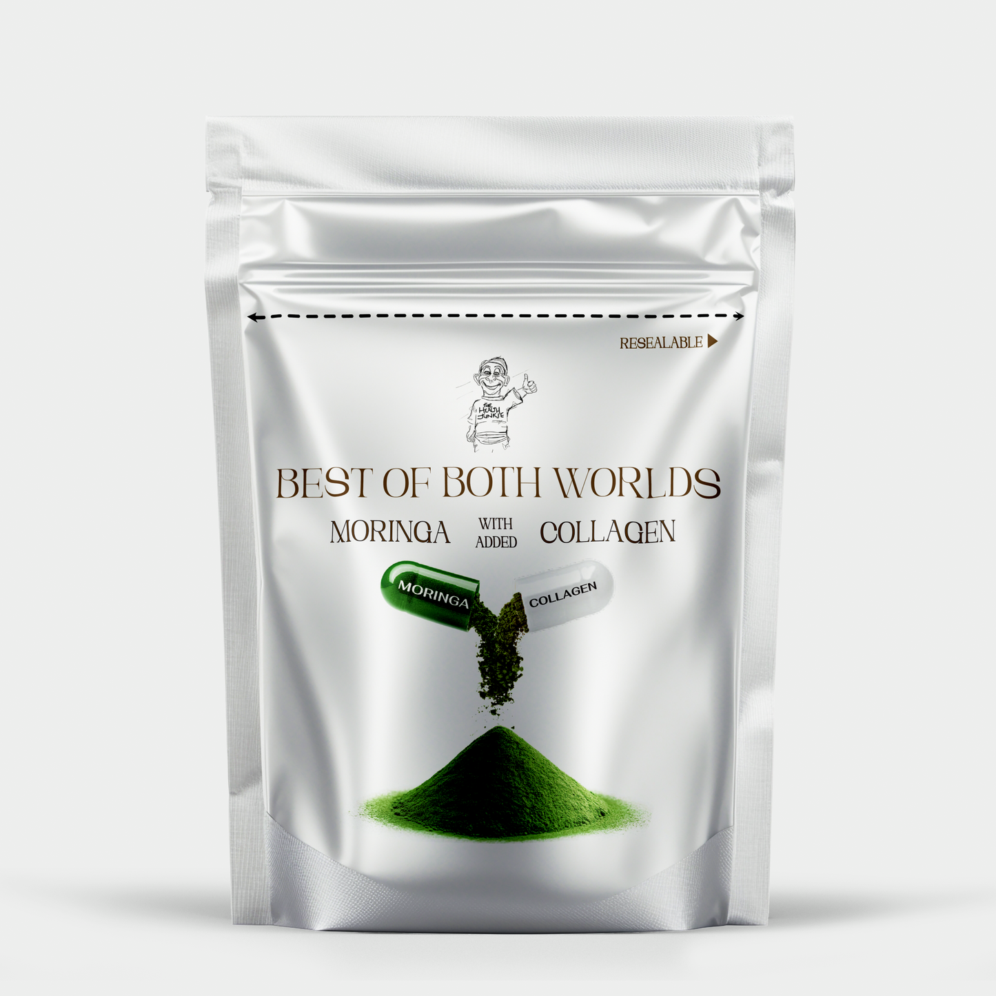 Best of Both Worlds - Moringa & Bovine Collagen - 60 Capsules