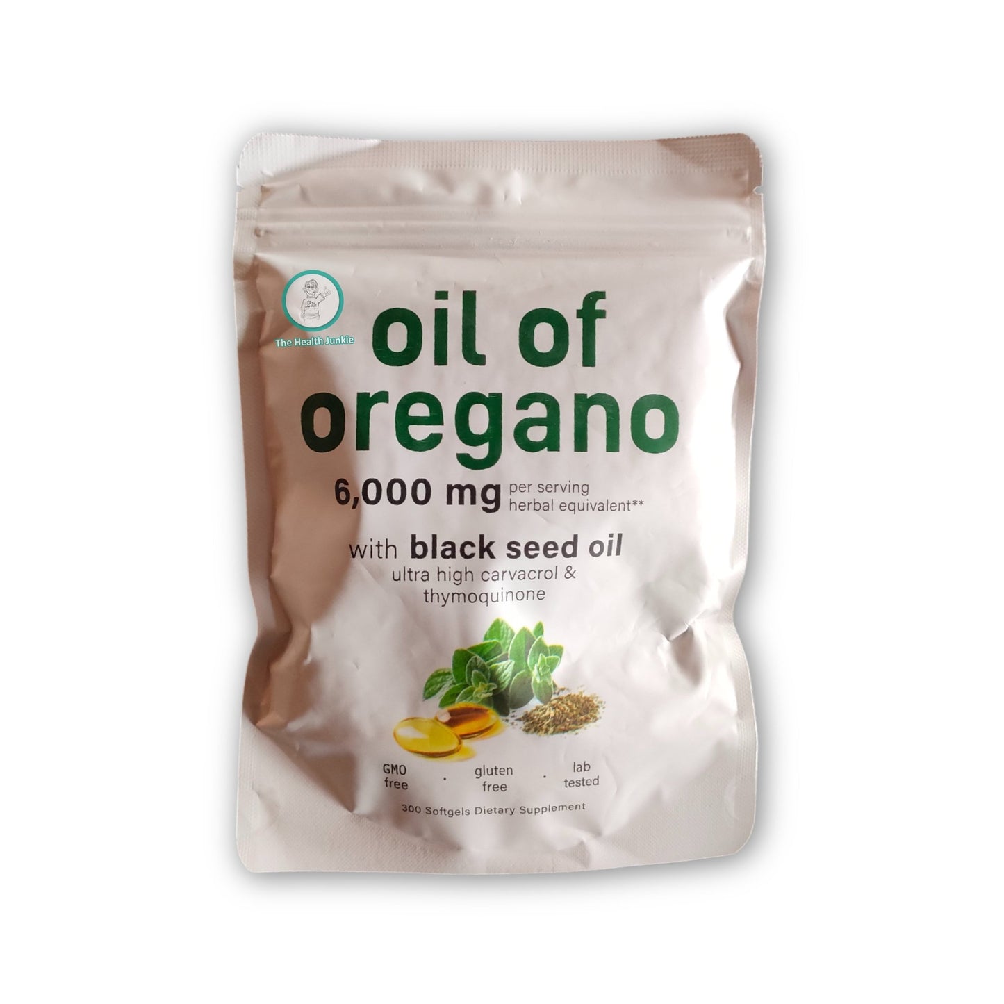 Oil of Oregano – 300 Softgels - The Health Junkie