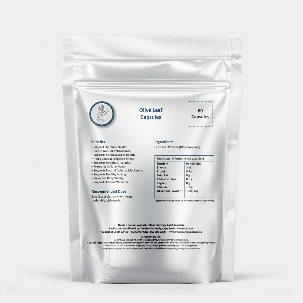 Olive Leaf - 60 Capsules