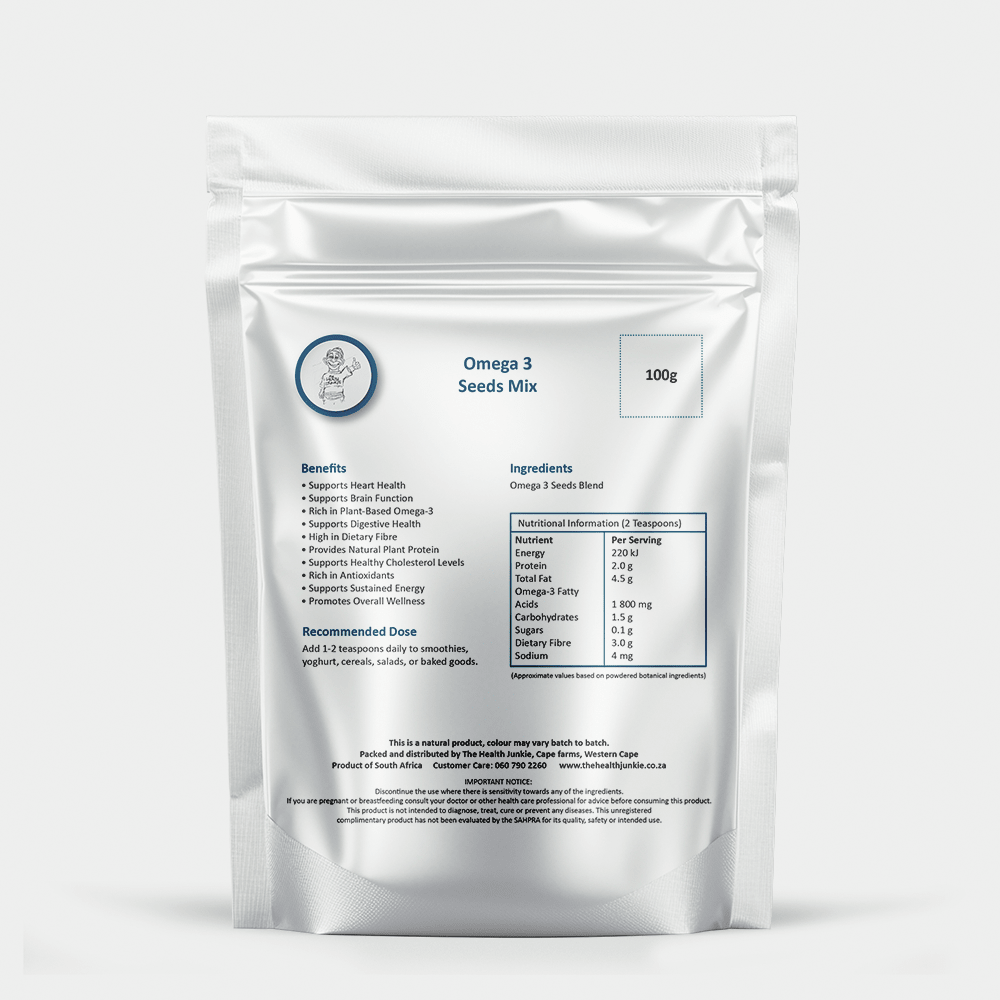 Omega 3 Seeds Mix - 100g Seed mix - The Health Junkie