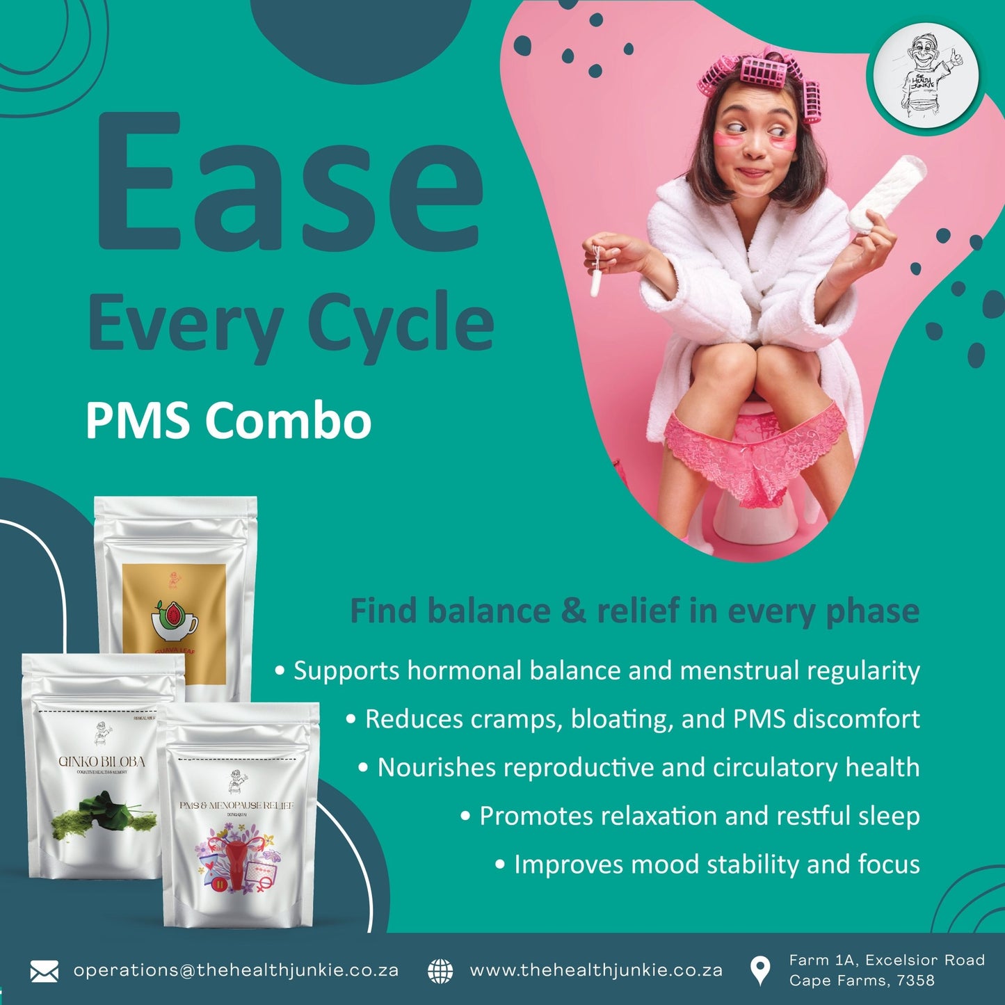 PMS Relief Combo - The Health Junkie