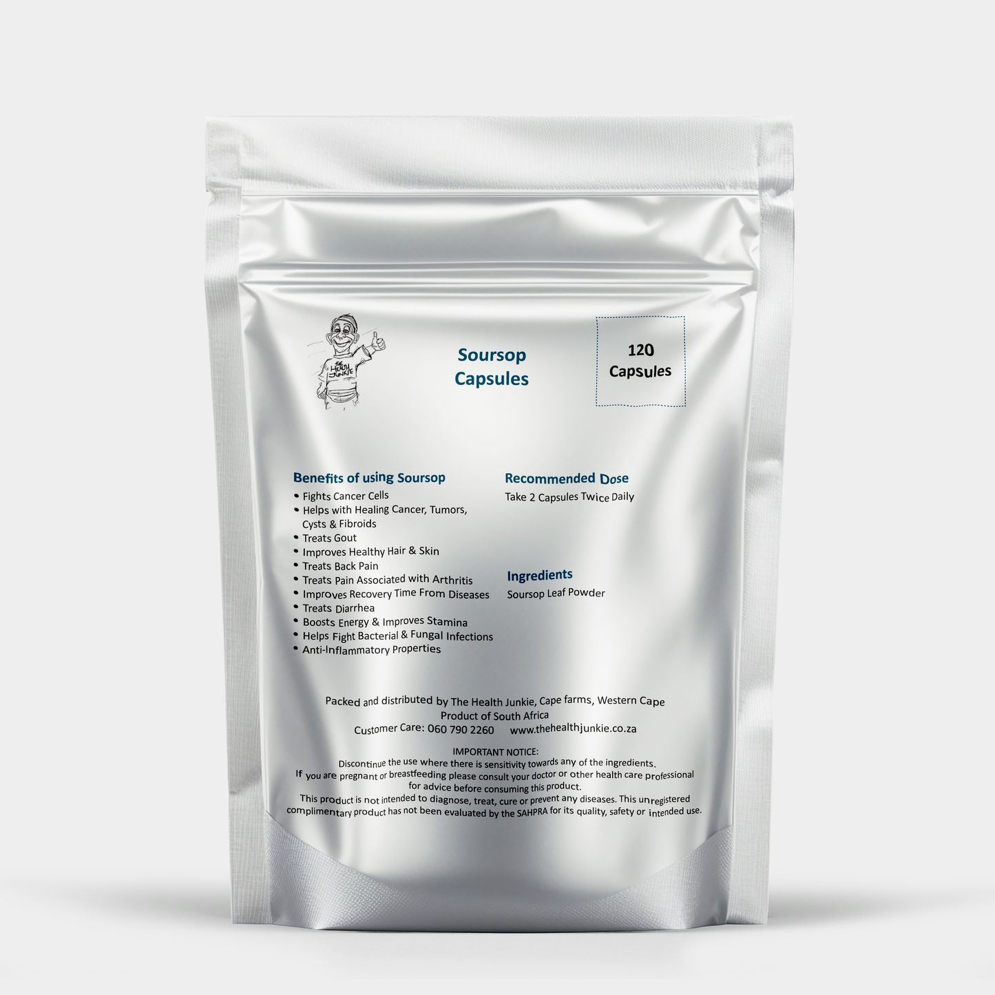 Soursop Leaf - 120 Capsules