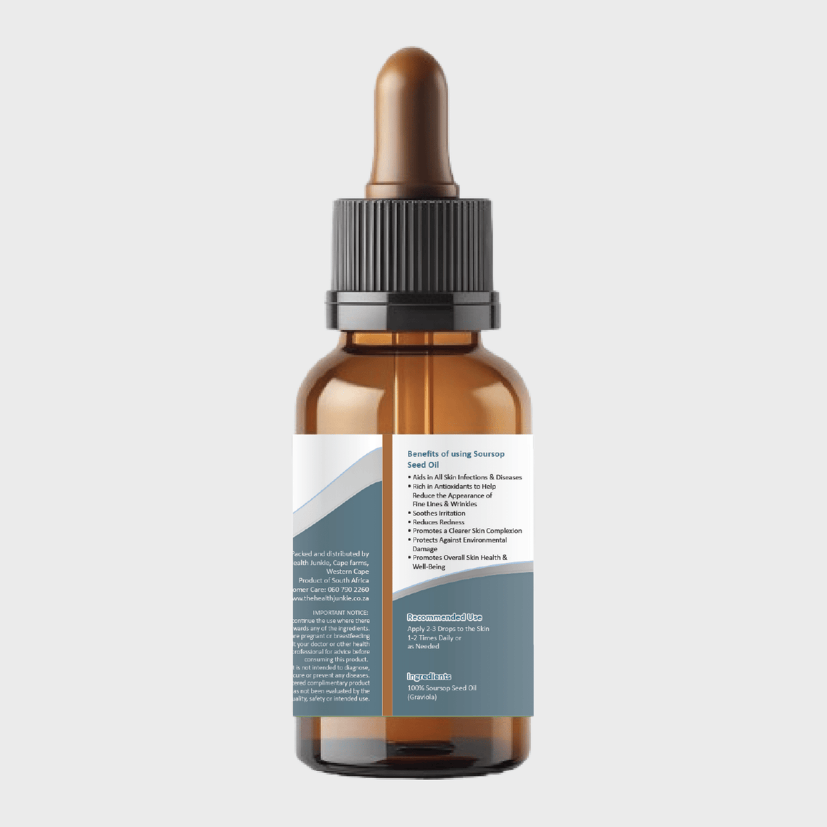 Soursop Seed Oil - 50ml - The Health Junkie