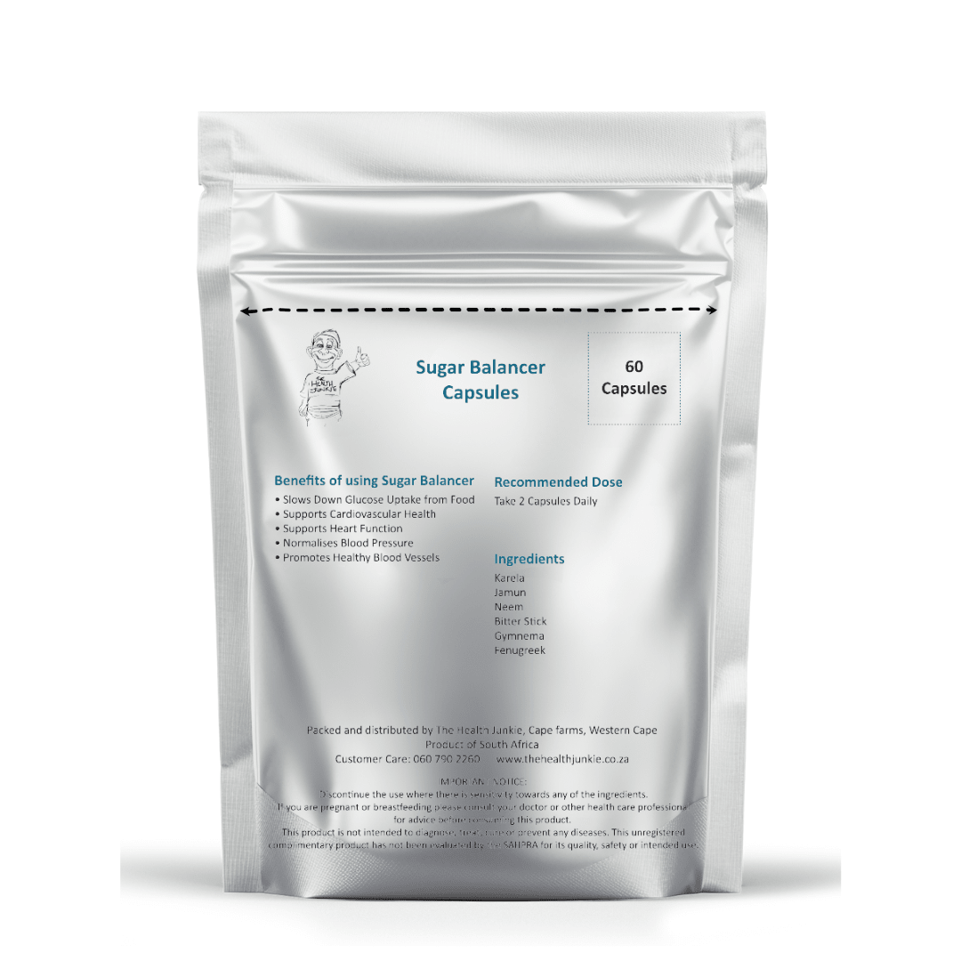 Sugar Balancer - 60 Capsules - The Health Junkie