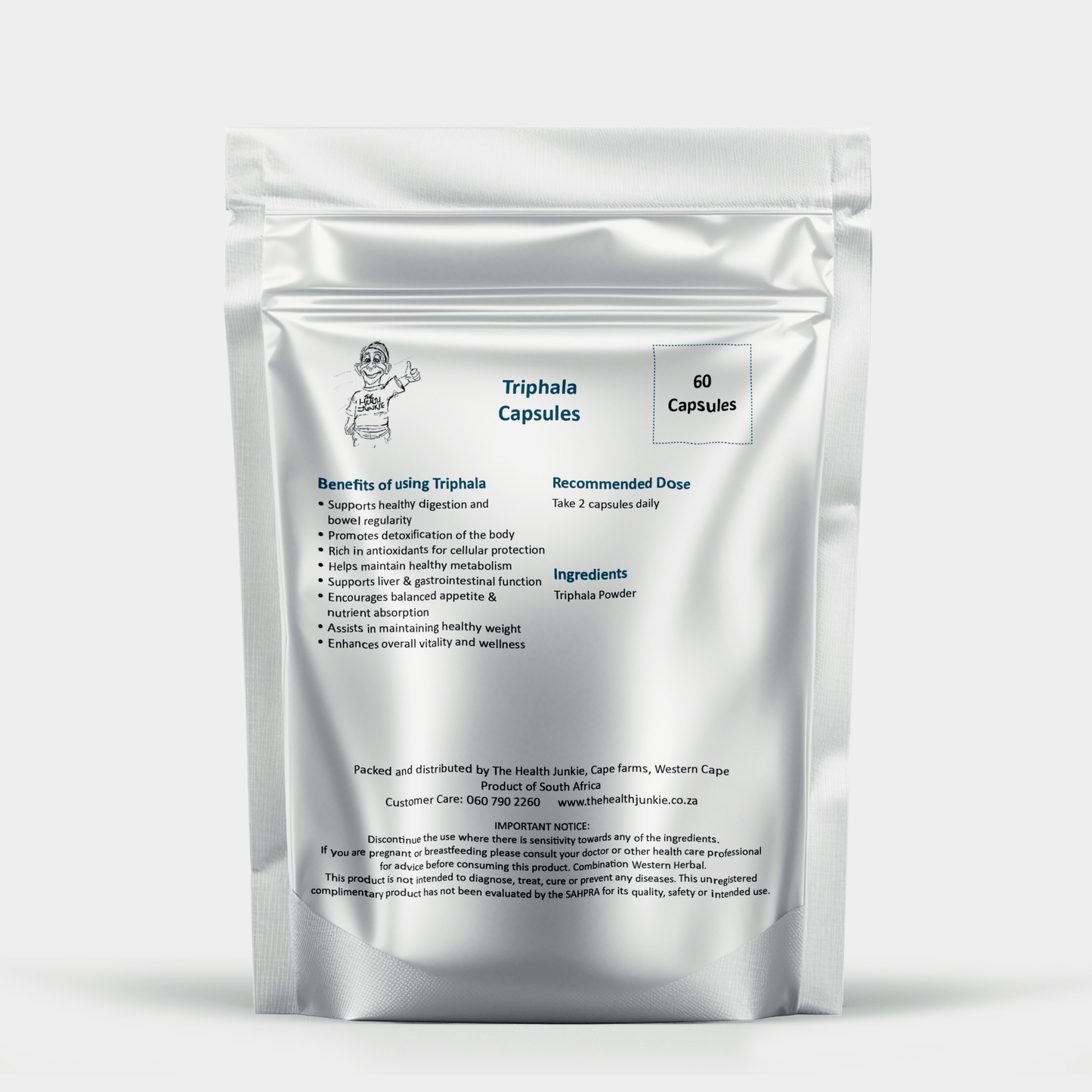 Triphala - 60 Capsules - The Health Junkie