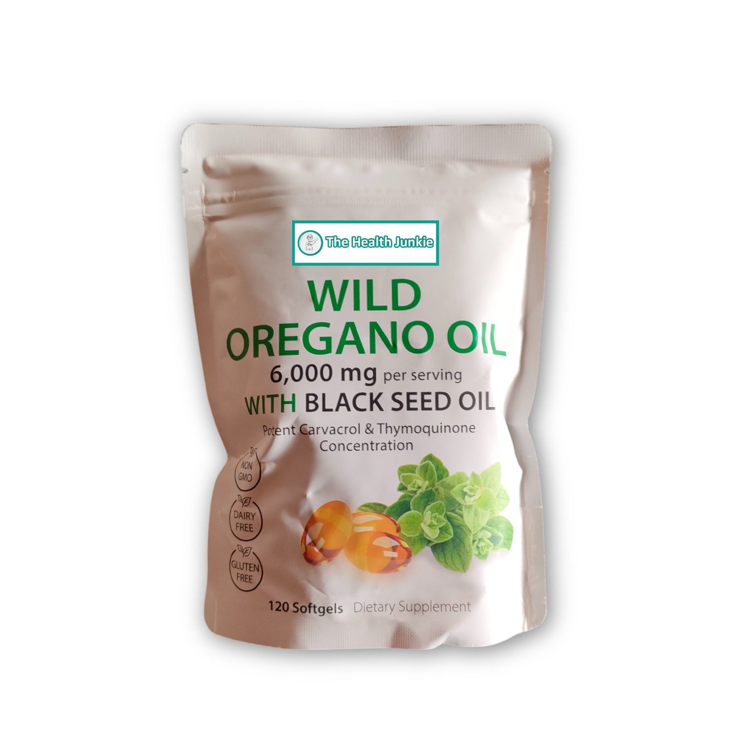 Wild Oregano Oil – 120 Softgels - The Health Junkie