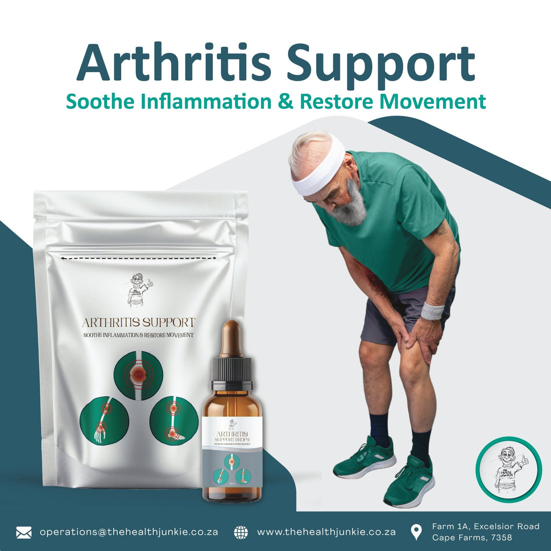Arthritis Support: Natural Herbal Support for Joint Comfort & Mobility - The Health Junkie