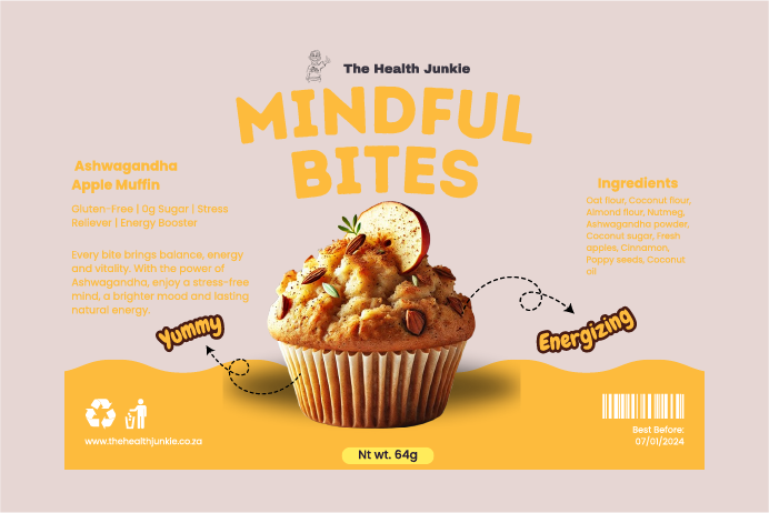 Apple Ashwagandha Muffin
