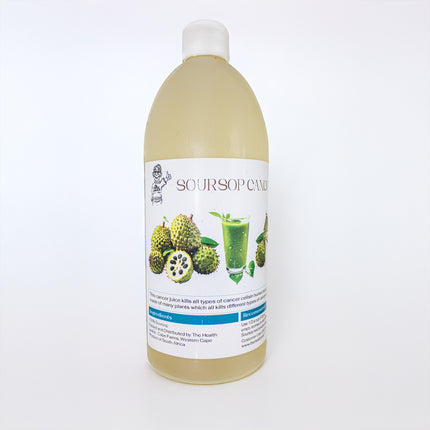 IJUICE ye-SOURSOP CANCER (nceda uvumele iveki ye-1 yokuhanjiswa, ibhotile nganye yenziwe nge-odolo)