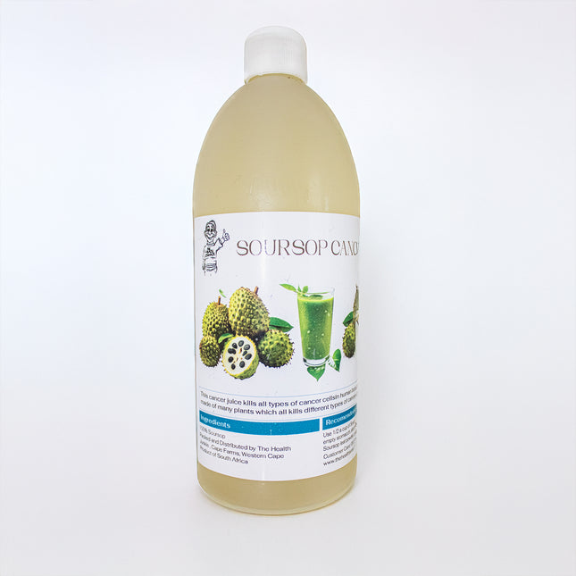 IJUICE ye-SOURSOP CANCER (nceda uvumele iveki ye-1 yokuhanjiswa, ibhotile nganye yenziwe nge-odolo)