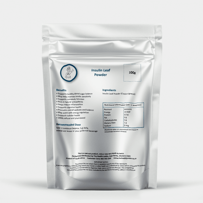 Insulin Leaf - 100g Powder - The Health Junkie
