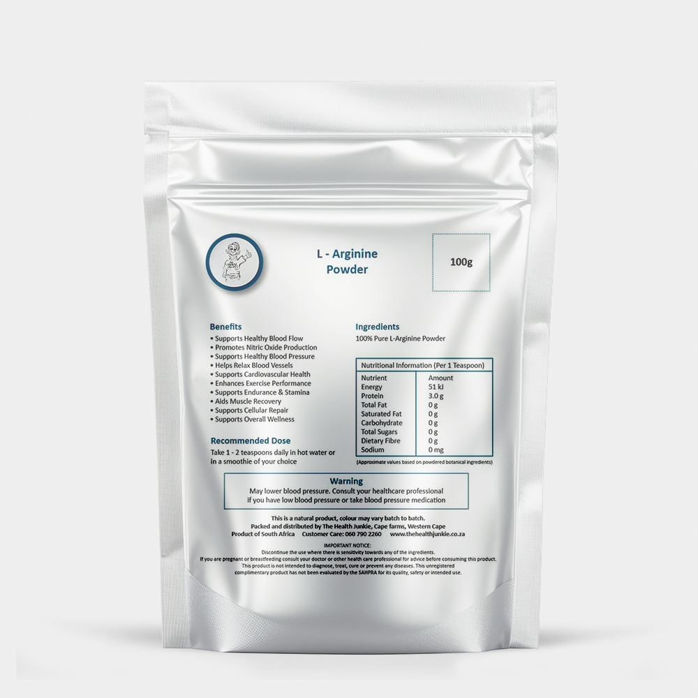 L - Arginine - 100g Powder