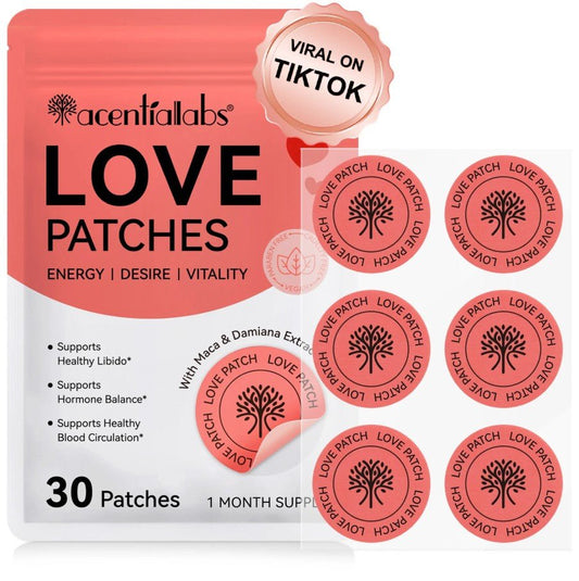 Acentiallabs Love Patches – 30 Pack - The Health Junkie