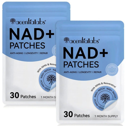 Acentiallabs NAD+ Patches – 30 Pack - The Health Junkie