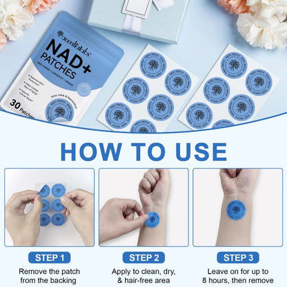 Acentiallabs NAD+ Patches – 30 Pack - The Health Junkie