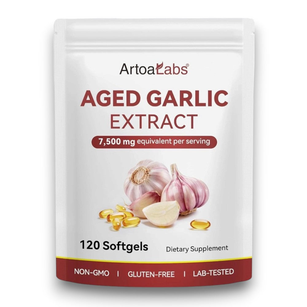 Aged Garlic Extract – 120 Softgels