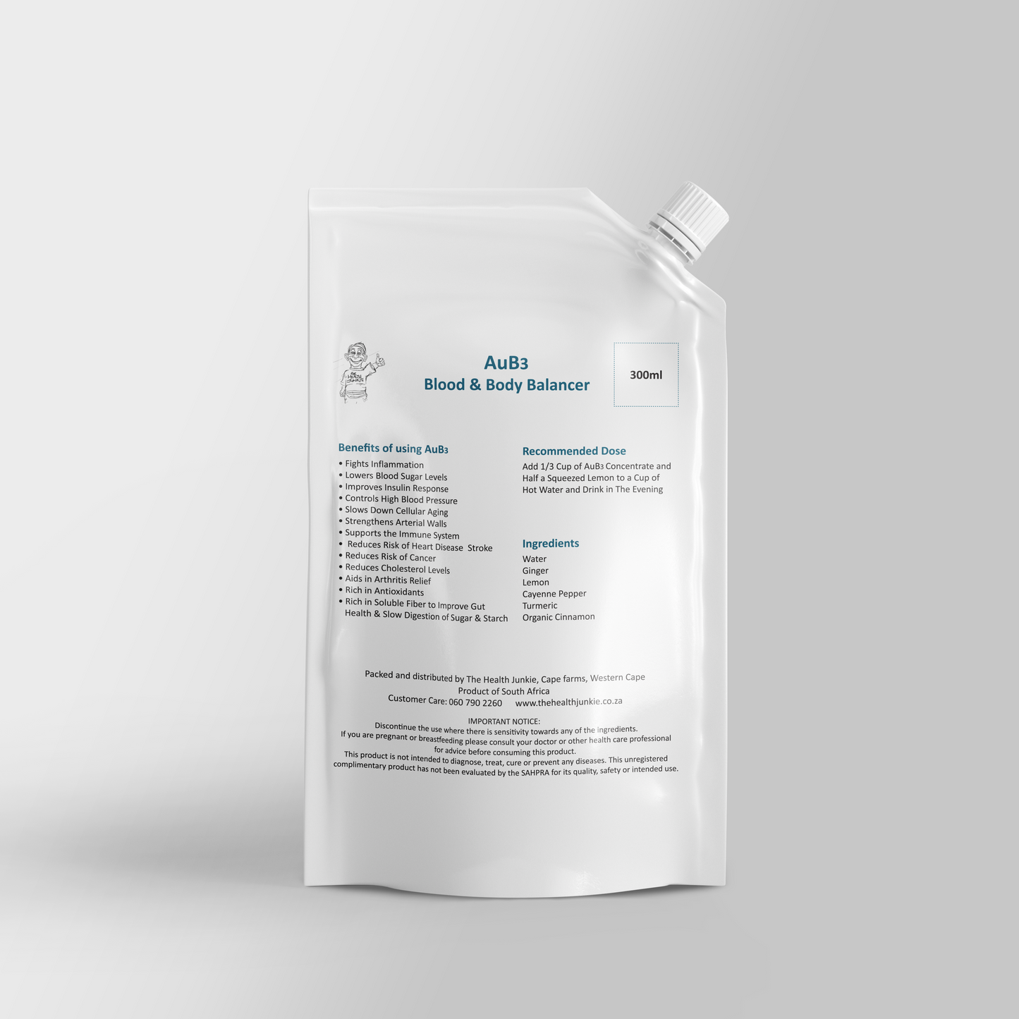 AuB3 Supplement pouch back