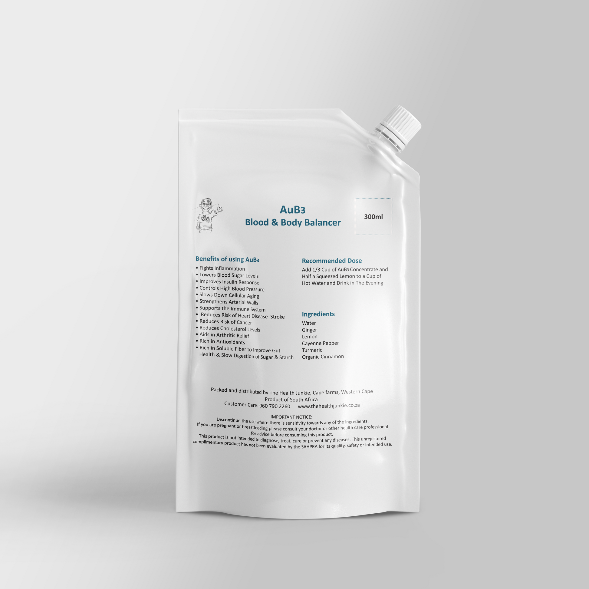 AuB3 Supplement pouch back