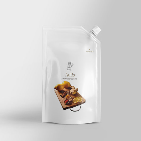 AuB3 supplement pouch front