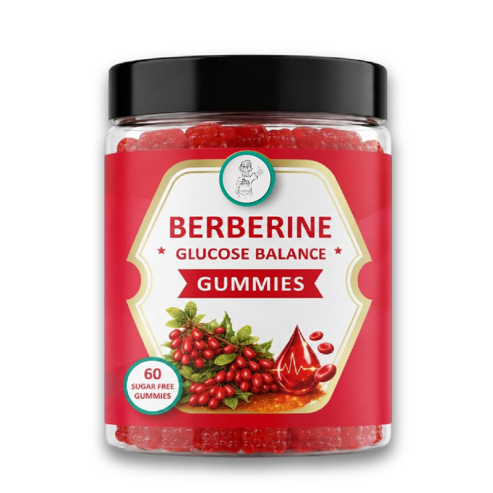 Berberine - Glucose Balance -60 Gummies - Sugar Free