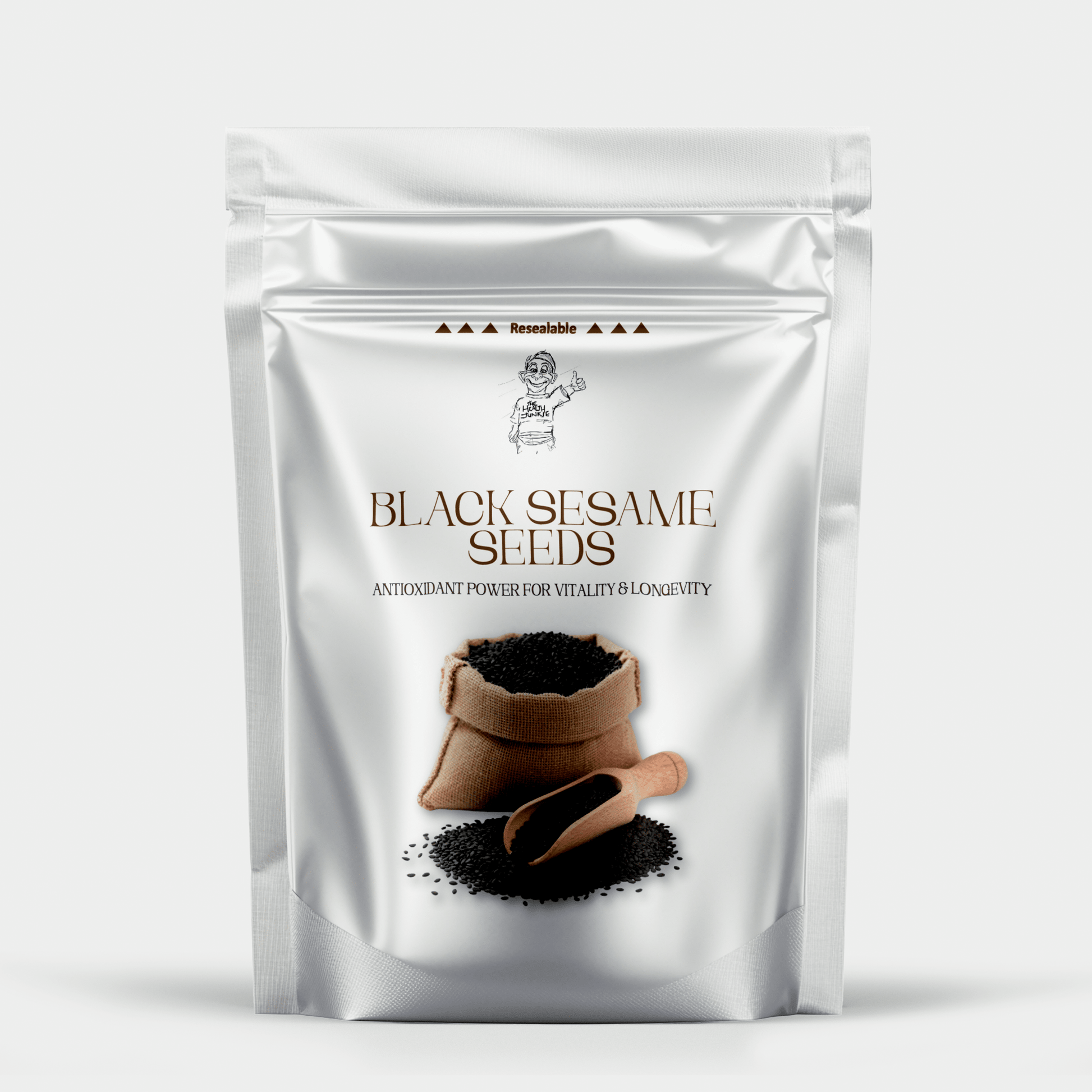 Black Sesame Seeds - 100g - The Health Junkie