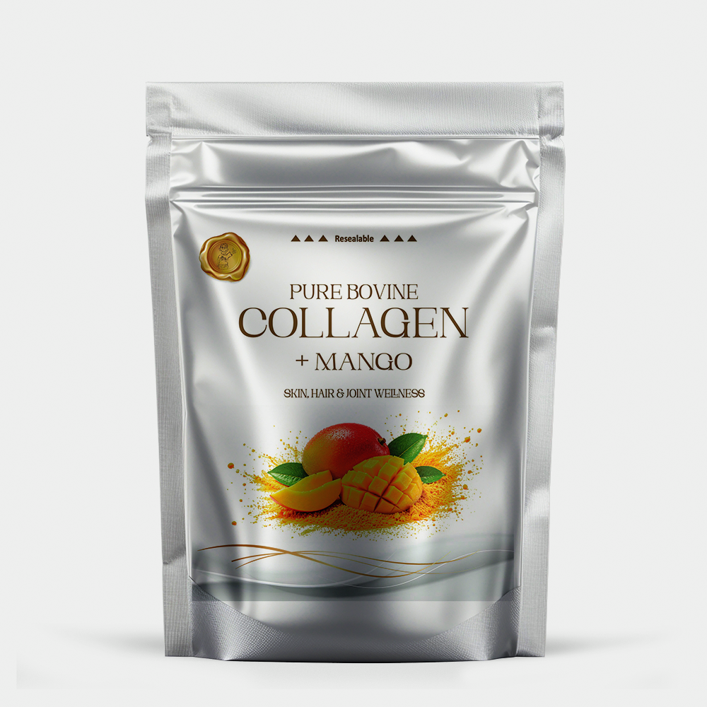 Hydrolysed Bovine Collagen Peptides with Mango - 100g Powder