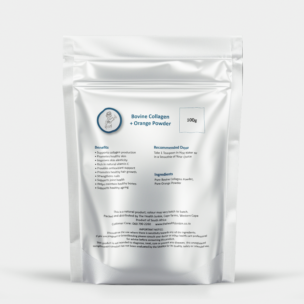 Bovine Collagen + Orange - 100g Powder