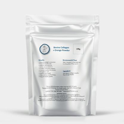 Bovine Collagen + Orange - 100g Powder