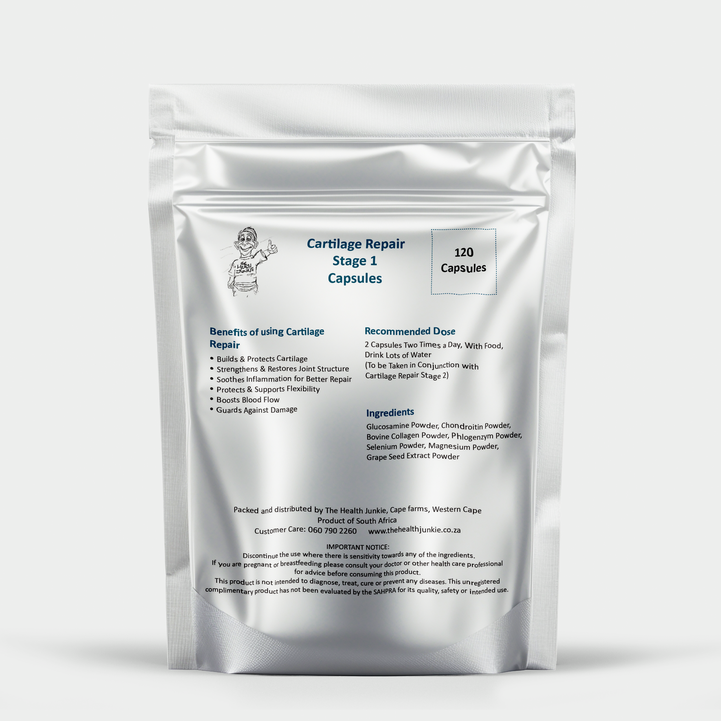 Cartilage Repair - Stage 1 - 120 Capsules