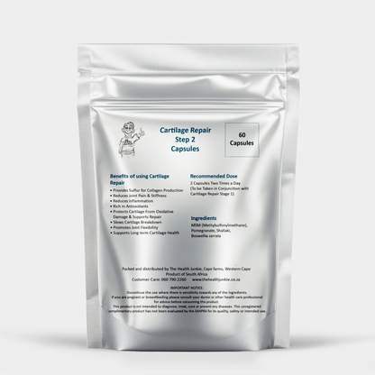 Cartilage Repair - Stage 2 - 60 Capsules