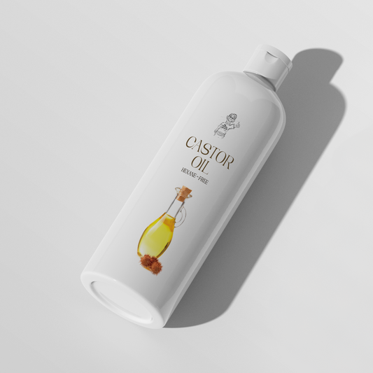 Bottle of castor oil the health junkie