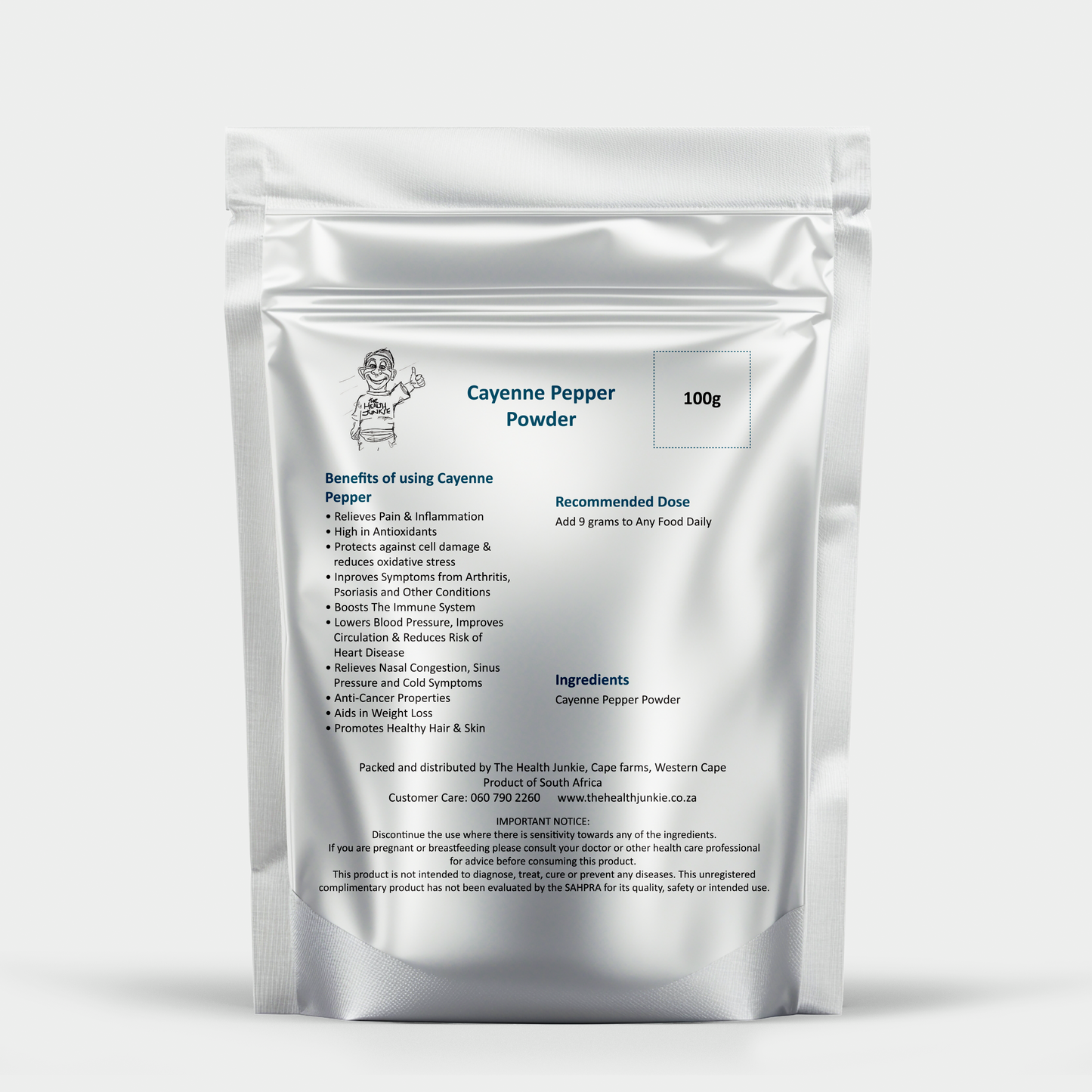 Cayenne Pepper - 100g Powder