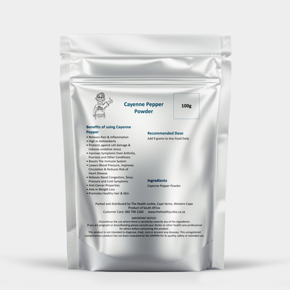 Cayenne Pepper - 100g Powder