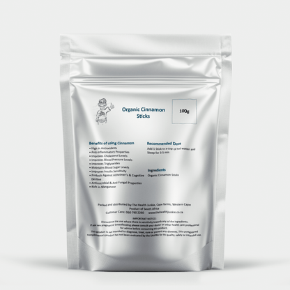 Organic Ceylon Cinnamon - 100g Sticks - The Health Junkie