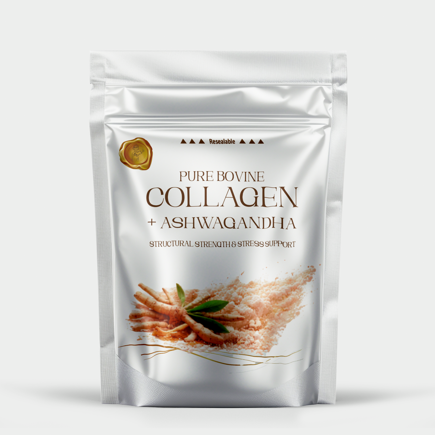 Bovine Collagen + Ashwagandha - 100g Powder