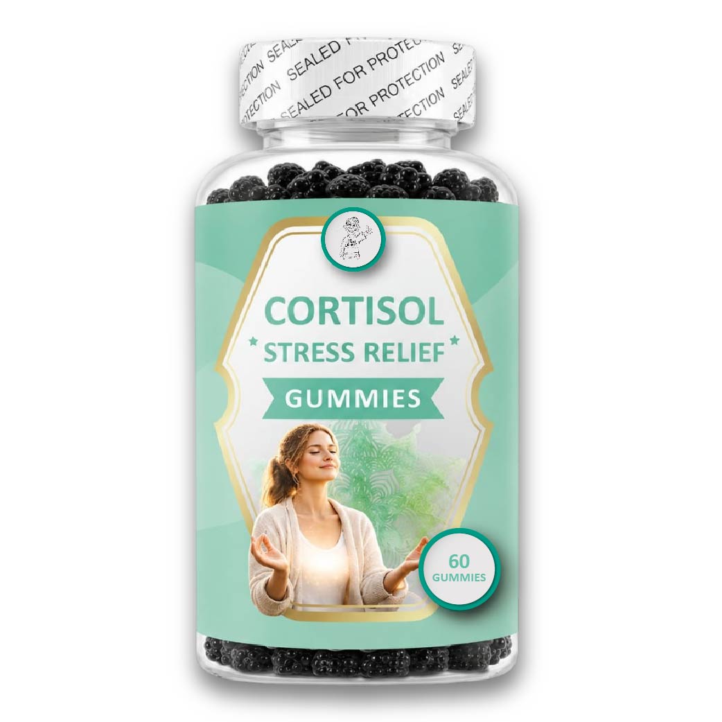 Cortisol Stress Relief - 60 Gummies - The Health Junkie