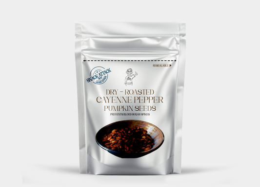 Dry Roasted Cayenne Pepper Pumpkin Seeds - 100g
